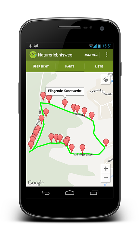 Naturerlebnisweg Screenshot